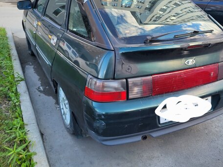 2002 Lada (ВАЗ) 2112, зелёный, вид 2