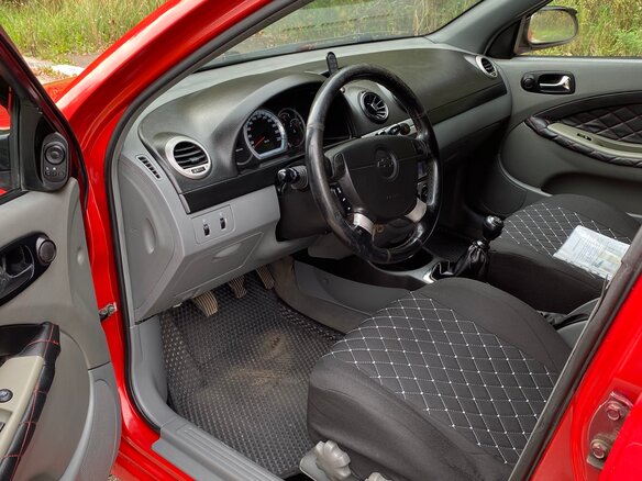 2007 Chevrolet Lacetti I, красный, 400000 рублей - вид 6