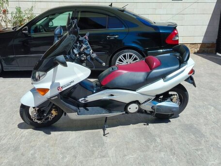 2002 Yamaha TMAX, белый, 370000 рублей, вид 2