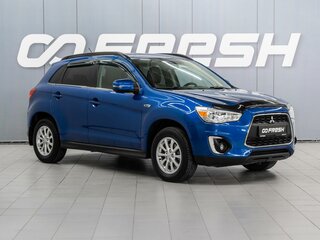 2014 Mitsubishi ASX I Рестайлинг, синий, 1299000 рублей, вид 1