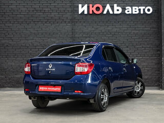 2017 Renault Logan II, синий, 700000 рублей, вид 4