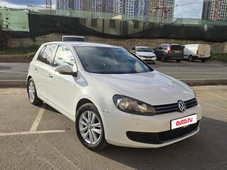 2011 Volkswagen Golf VI, белый, 760000 рублей, вид 4