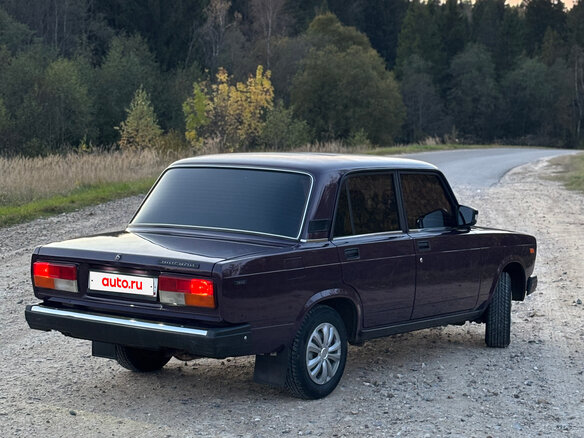 2003 Lada (ВАЗ) 2107, фиолетовый, 450000 рублей - вид 3