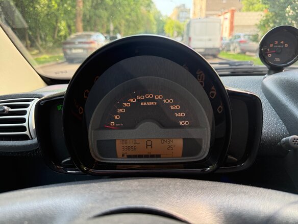 2009 Smart Fortwo II, серебристый, 595000 рублей - вид 7