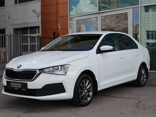 2020 Skoda Rapid I Рестайлинг, белый, 1370000 рублей, вид 1