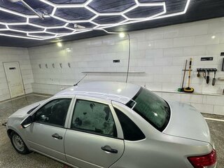 2013 Lada (ВАЗ) Granta I, серебристый, 300000 рублей, вид 4