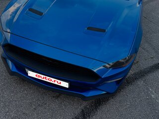 2020 Ford Mustang VI Рестайлинг, синий, 2950000 рублей, вид 4