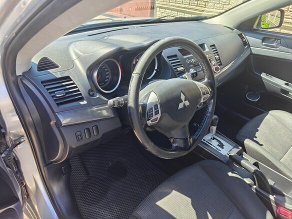 2008 Mitsubishi Lancer X, серебристый - вид 5