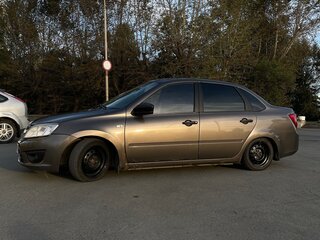 2017 Lada (ВАЗ) Granta I, коричневый, 370000 рублей, вид 5
