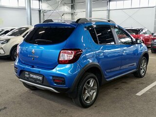 2021 Renault Sandero Stepway II Рестайлинг, синий, 1240000 рублей, вид 5