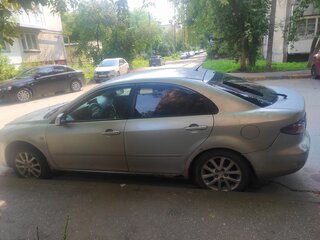 2007 Mazda 6 I (GG) Рестайлинг, серебристый, 240000 рублей, вид 3