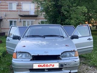 2009 Lada (ВАЗ) 2114, серебристый, 60000 рублей, вид 2