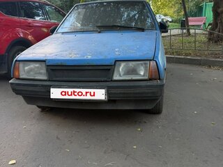 1987 Lada (ВАЗ) 2108, голубой, 80000 рублей, вид 2