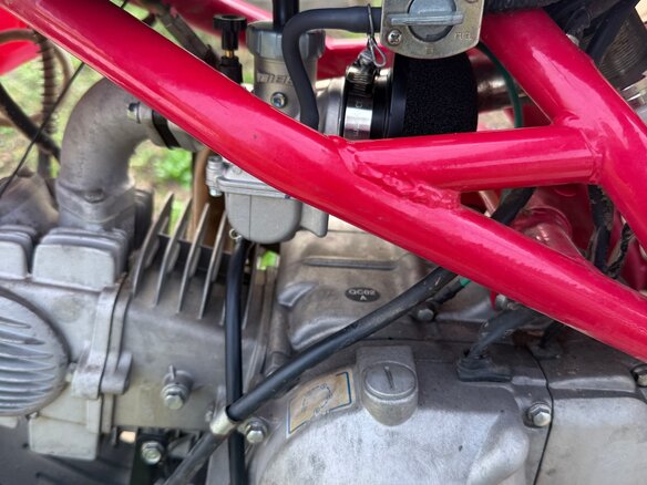2016 Kayo Basic TT140EM, красный, 65000 рублей - вид 12