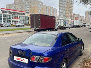 2005 Mazda 6 I (GG) Рестайлинг, синий, 240000 рублей, вид 2