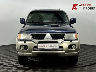 2008 Mitsubishi Pajero Sport I Рестайлинг, синий, 1335000 рублей, вид 3