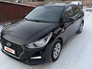 2017 Hyundai Solaris II, чёрный, 1700000 рублей, вид 1