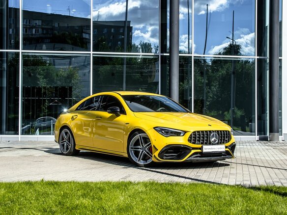 2021 Mercedes-Benz CLA AMG 45 AMG S II (C118, X118), жёлтый - вид 15