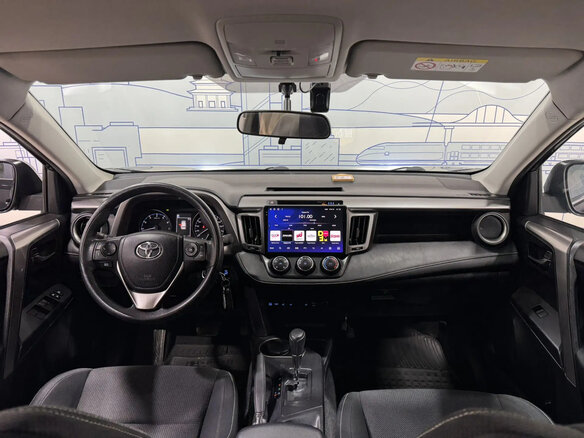 2017 Toyota RAV4 IV (XA40) Рестайлинг, чёрный, 2280000 рублей - вид 9