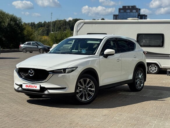 2021 Mazda CX-5 II, белый, 3700000 рублей - вид 2