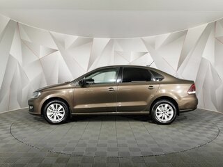 2020 Volkswagen Polo V Рестайлинг, коричневый, 1045000 рублей, вид 5