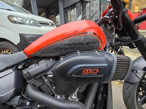 2020 Harley-Davidson FXDR 114, оранжевый, 2350000 рублей - вид 9