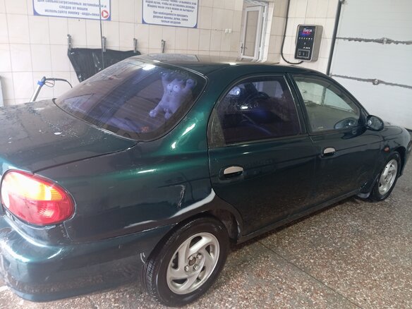1998 Kia Sephia II, зелёный, 280000 рублей - вид 3