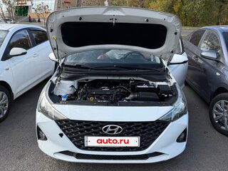2021 Hyundai Solaris II Рестайлинг, белый, 1000000 рублей, вид 2