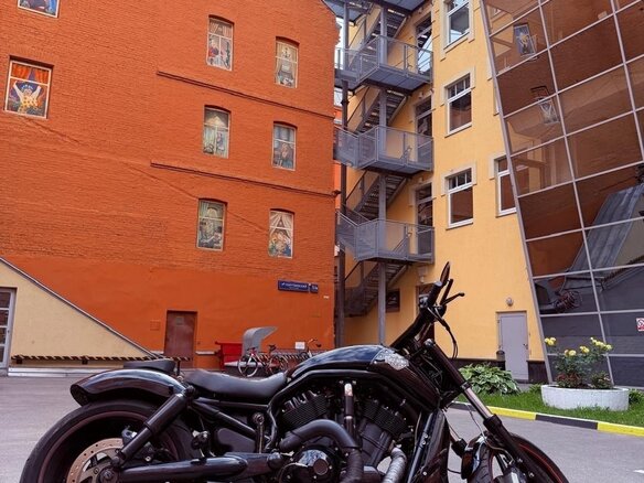 2003 Harley-Davidson V-Rod, чёрный, 1297000 рублей - вид 4