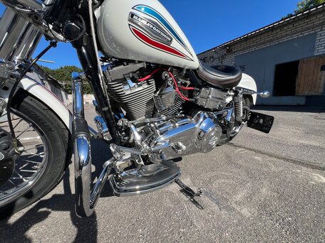 2006 Harley-Davidson Dyna Super Glide, белый, 970000 рублей, вид 2