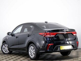 2018 Kia Rio IV, чёрный, 1329000 рублей, вид 4