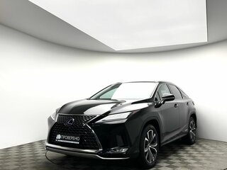 2019 Lexus RX 450h IV Рестайлинг, чёрный, 6074000 рублей, вид 3