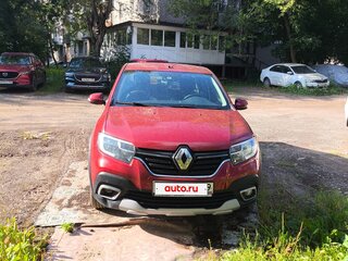 2021 Renault Logan Stepway II Рестайлинг, красный, 1810000 рублей, вид 2