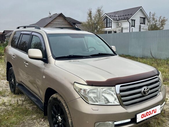 2008 Toyota Land Cruiser 200 Series, золотистый, 3250000 рублей - вид 2