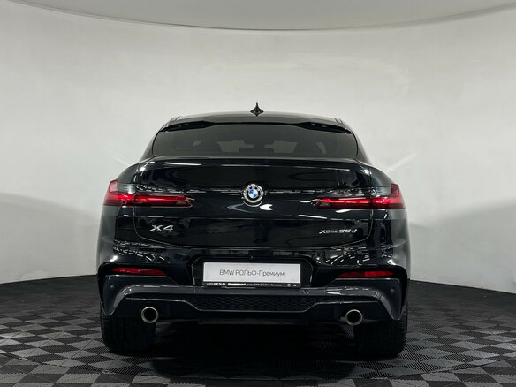 2021 BMW X4 30d II (G02), чёрный - вид 3