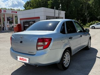 2013 Lada (ВАЗ) Granta I, голубой, 350000 рублей, вид 4