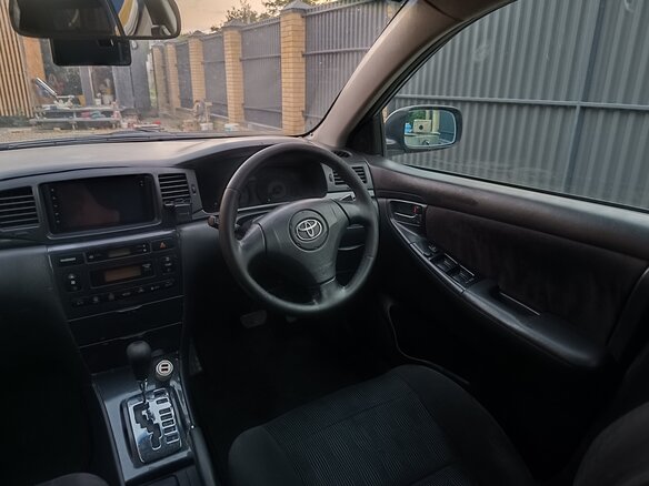 2005 Toyota Corolla Fielder IX (E120, E130) Рестайлинг, серебристый, 600000 рублей - вид 9