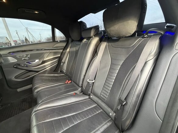 2018 Mercedes-Benz S-Класс 450 Long VI (W222, C217) Рестайлинг, чёрный, 3900000 рублей - вид 16
