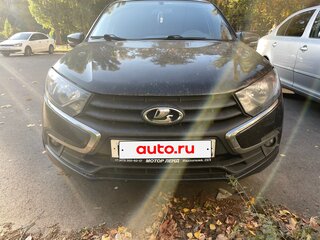 2022 Lada (ВАЗ) Granta I Рестайлинг, чёрный, 655000 рублей, вид 2