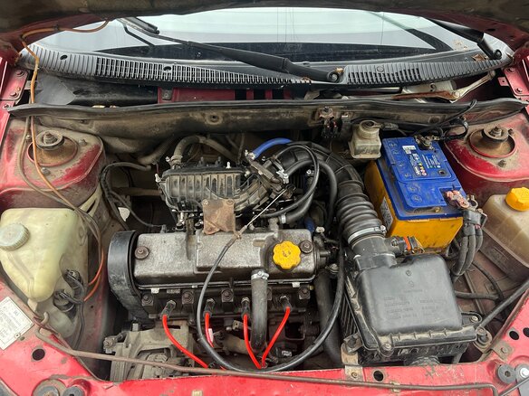 2010 Lada (ВАЗ) Kalina I, красный, 150000 рублей - вид 13
