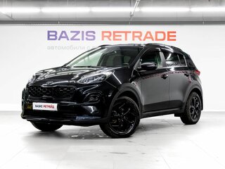 2021 Kia Sportage IV Рестайлинг, чёрный, 2524000 рублей, вид 1
