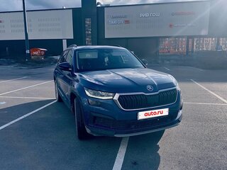 2022 Skoda Kodiaq I Рестайлинг, синий, 2950000 рублей, вид 1