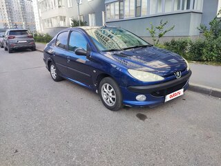 2009 Peugeot 206, синий, 199000 рублей, вид 2