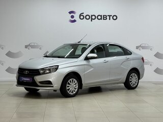 2018 Lada (ВАЗ) Vesta CNG I, серебристый, 900000 рублей, вид 1
