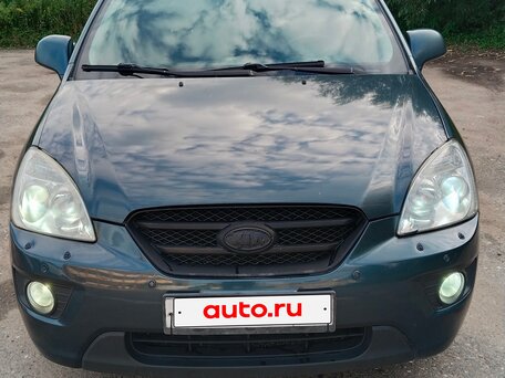 2010 Kia Carens II (UN), синий, 620000 рублей, вид 2