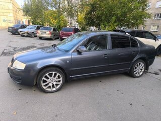 2007 Skoda Superb I Рестайлинг, серый, 650000 рублей, вид 4