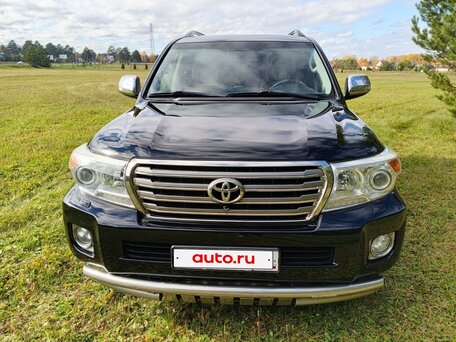 2012 Toyota Land Cruiser 200 Series Рестайлинг 1, чёрный, 4350000 рублей, вид 5