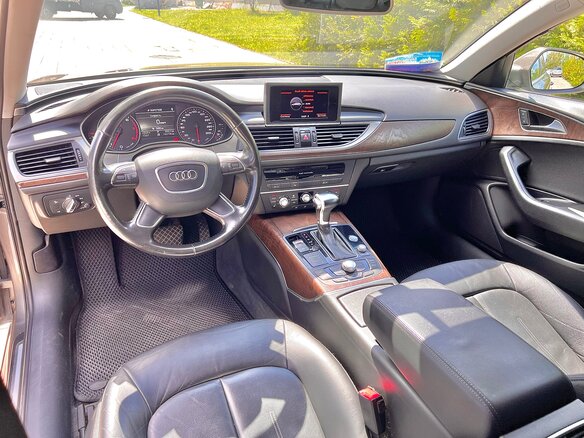 2013 Audi A6 IV (C7), серый, 1430000 рублей - вид 20