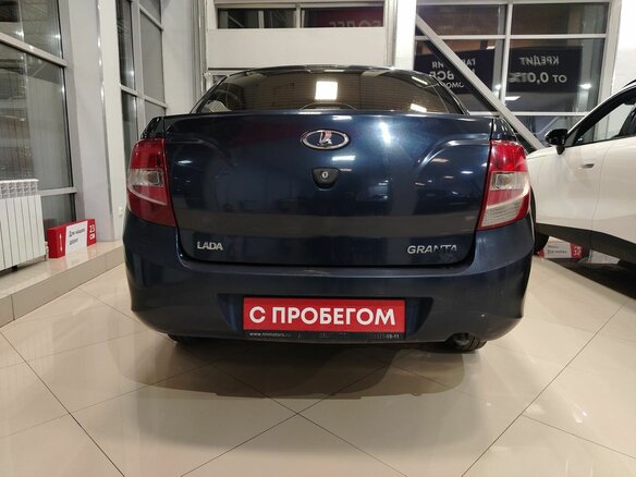 2012 Lada (ВАЗ) Granta I, синий, 199000 рублей - вид 5