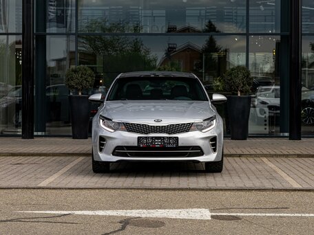 2017 Kia Optima IV, серебристый, 1655000 рублей, вид 2